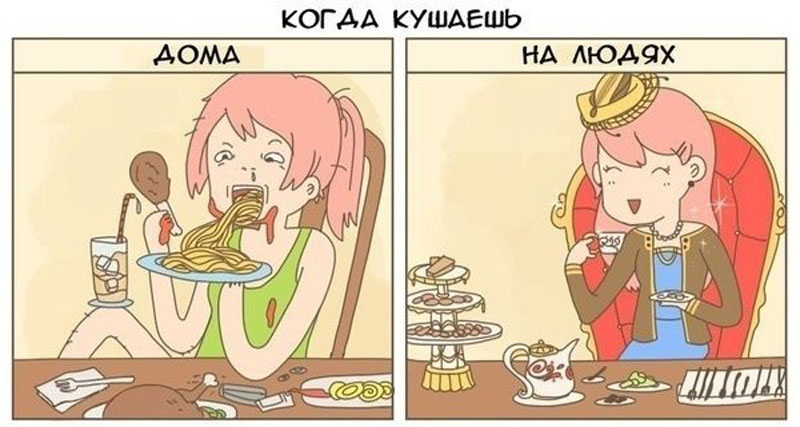 Как я ем